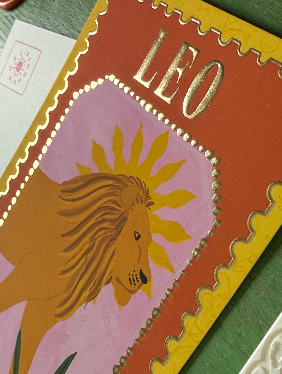 Leo | Zodiac Postcard