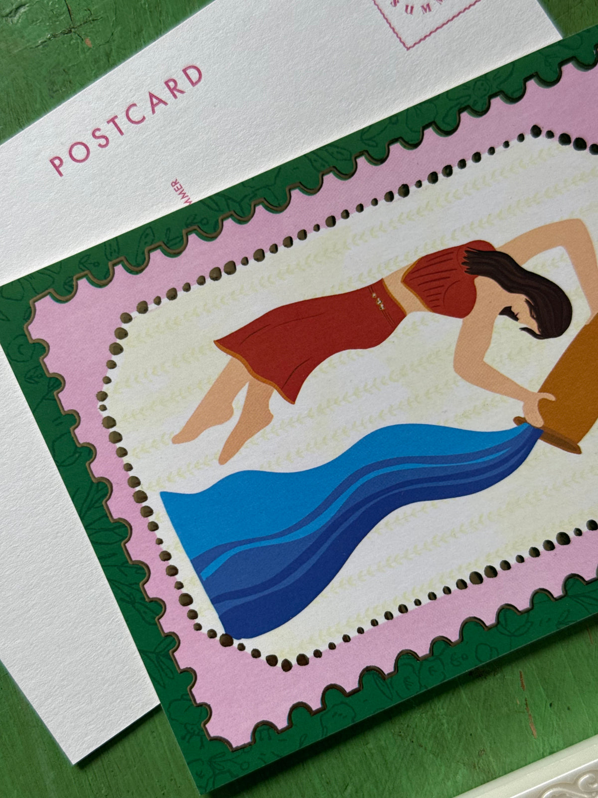 Aquarius | Zodiac Postcard