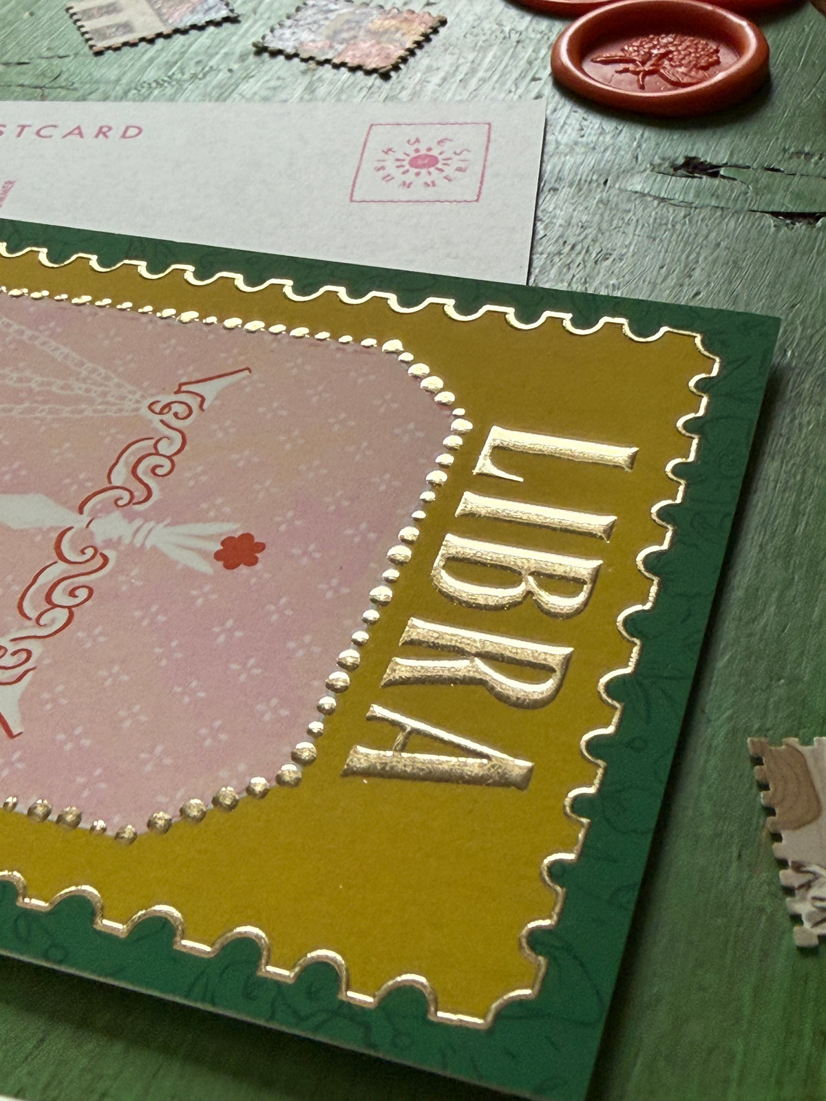 Libra | Zodiac Postcard
