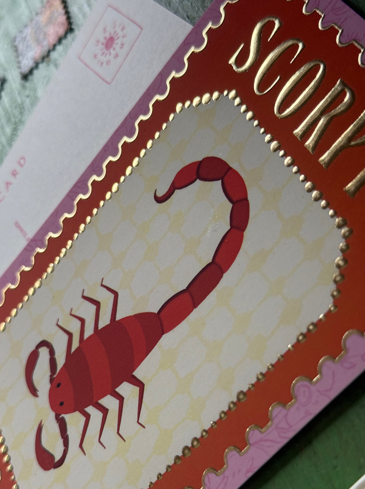 Scorpio | Zodiac Postcard