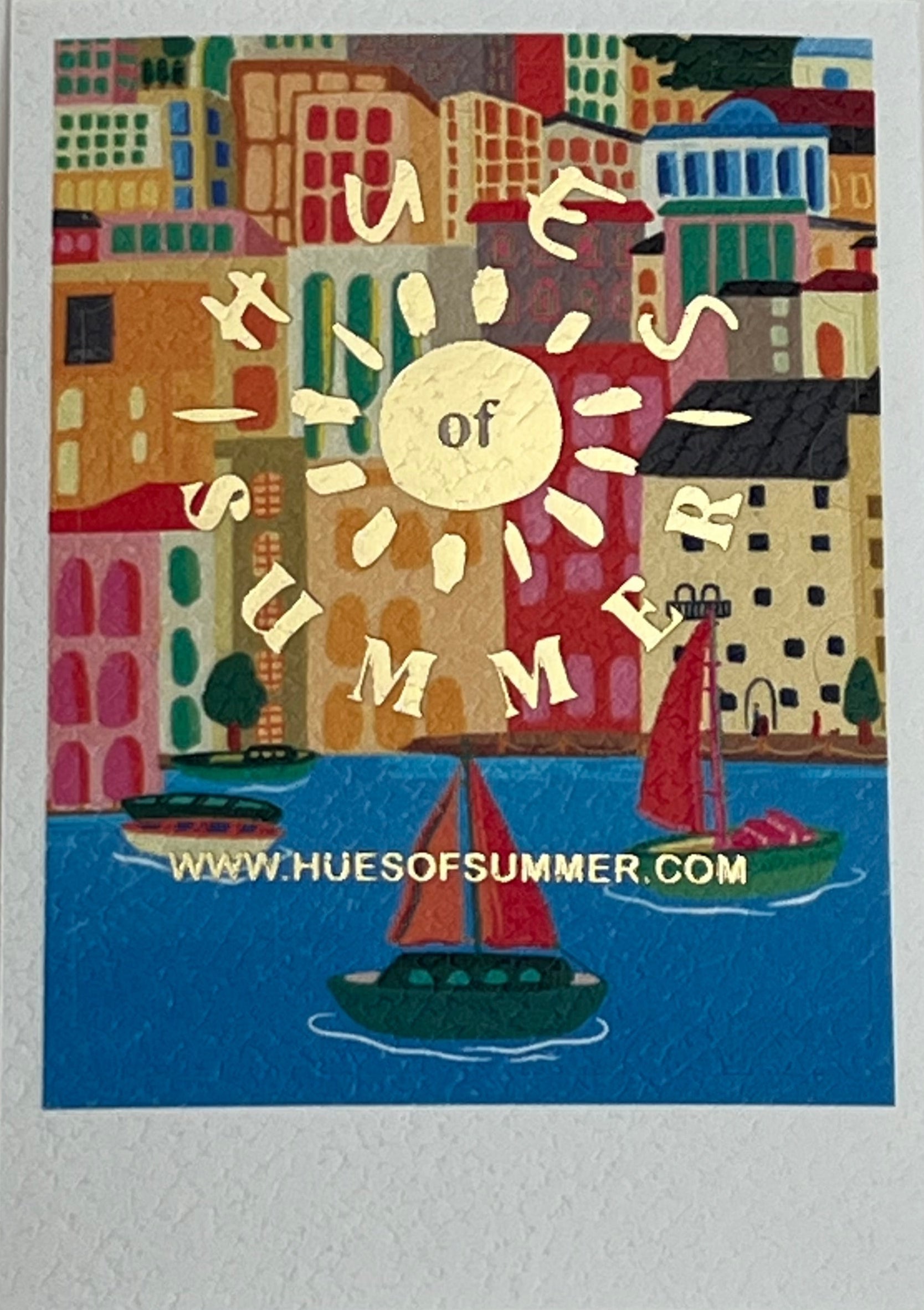 Hues of Summer Sticker
