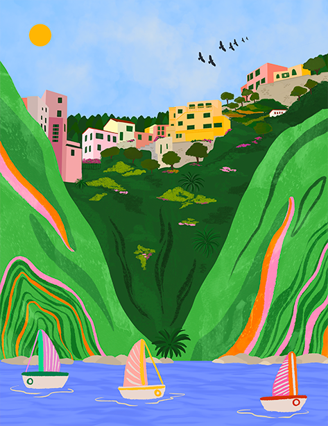 Corniglia Art Print