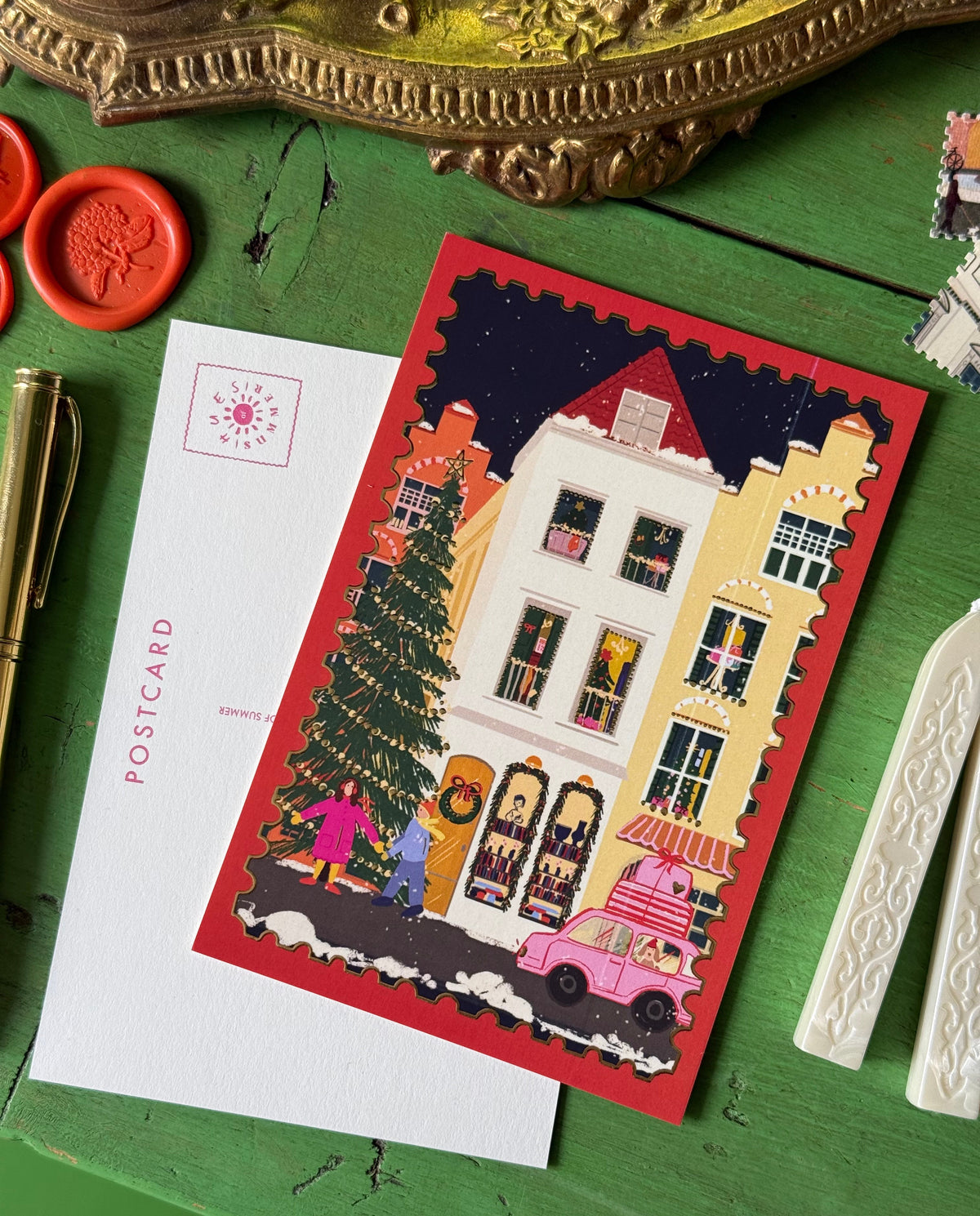 Postcard | Holiday Village