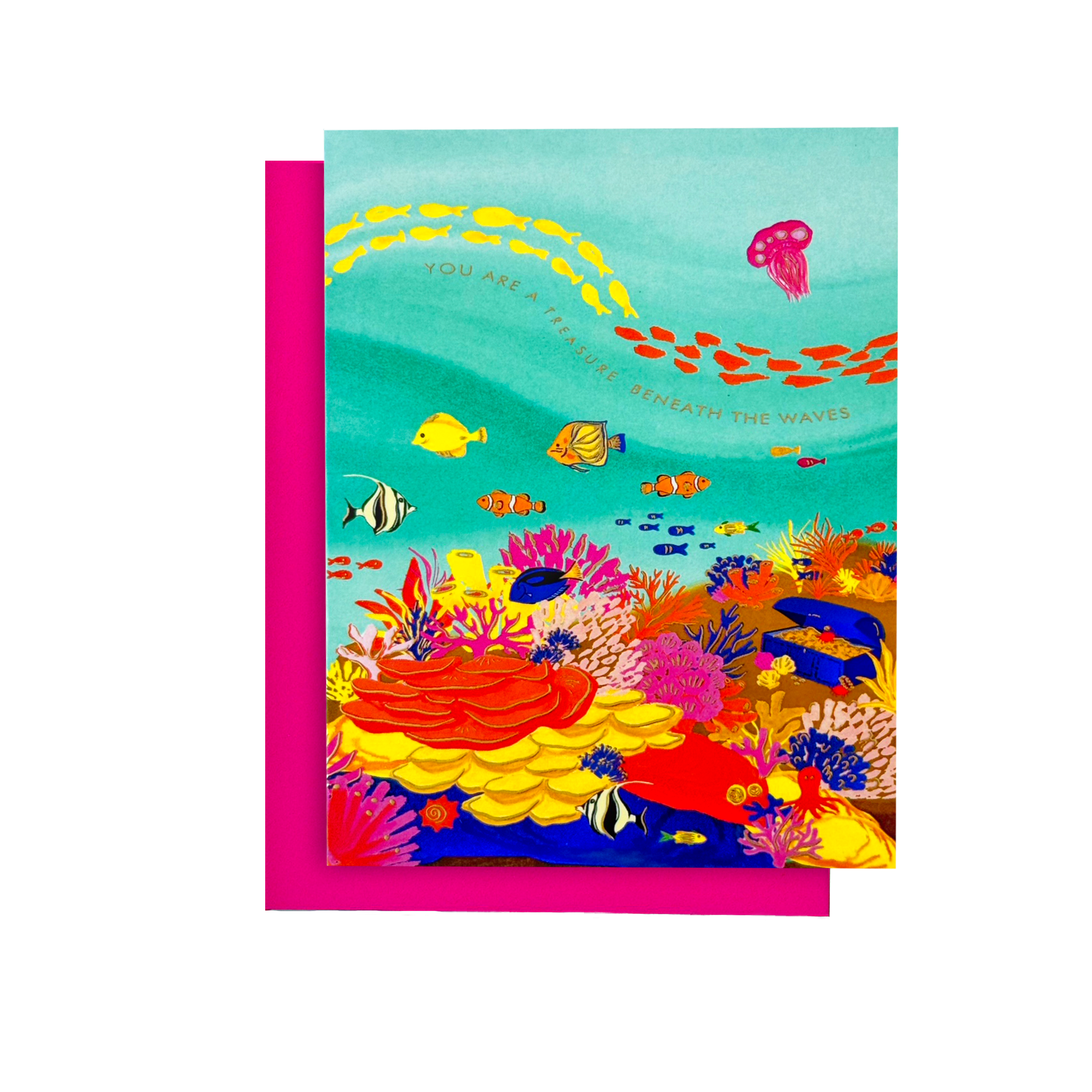 Greeting Card | You Are Treasure Beneath the Waves