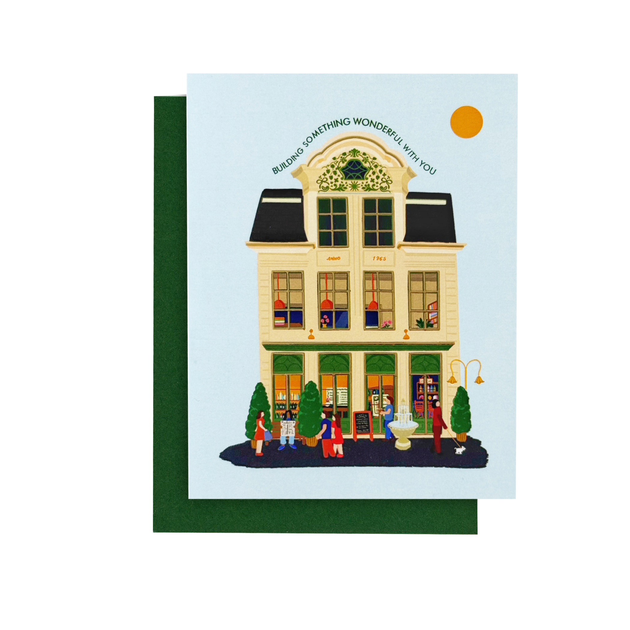 Greeting Card | Building Something Wonderful With You