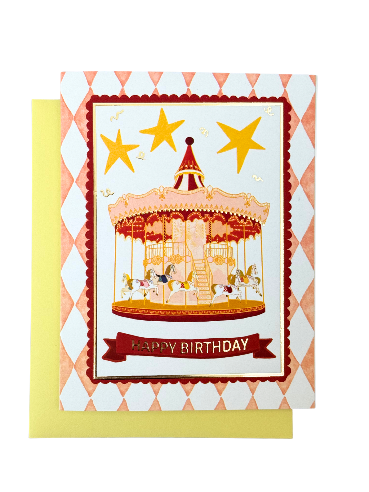 Greeting Card | Happy Birthday Carousel
