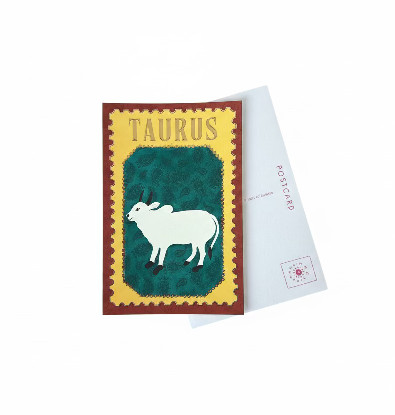 Taurus | Zodiac Postcard