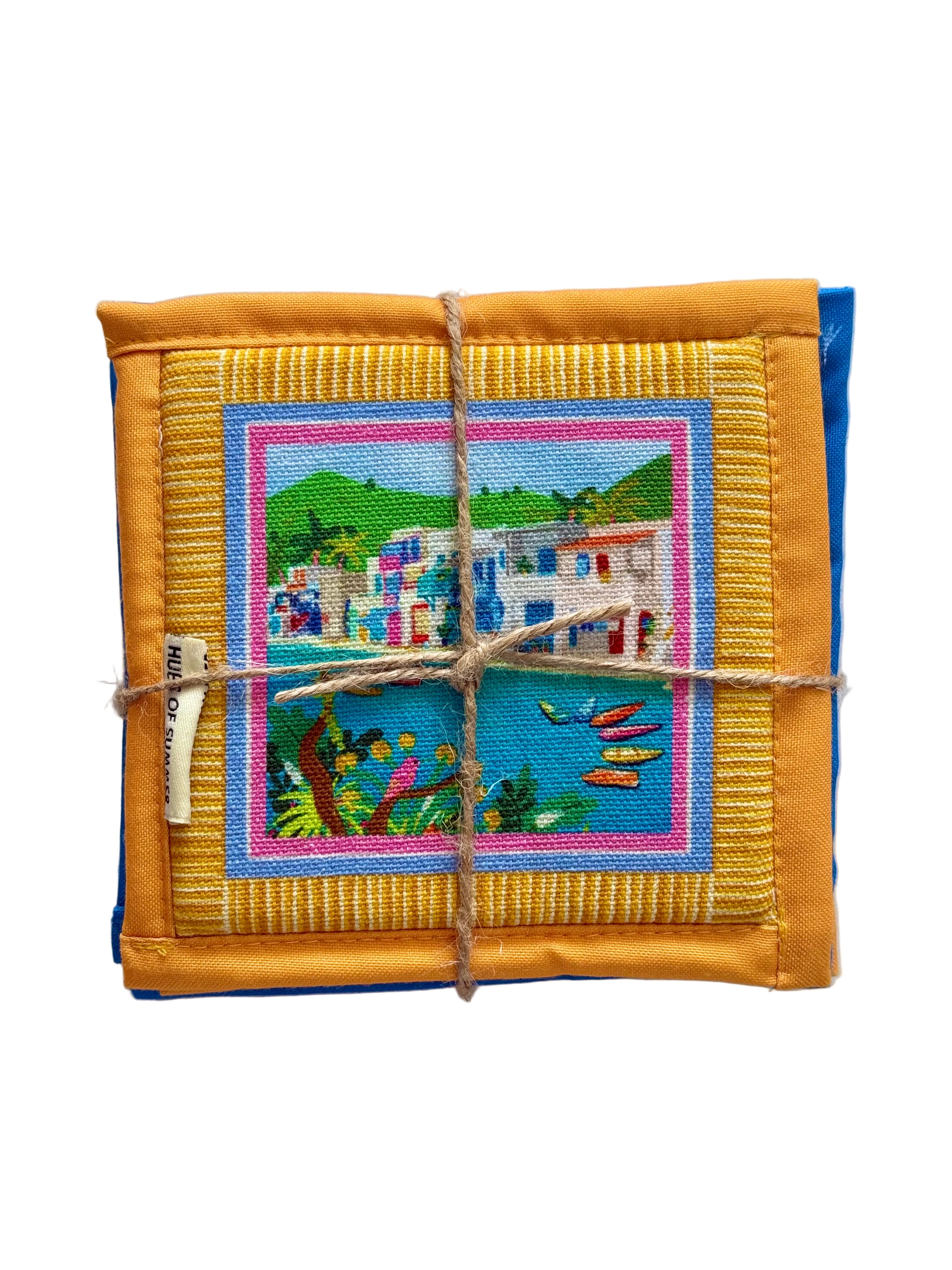 Coasters (Set of 4) | Greek Summer