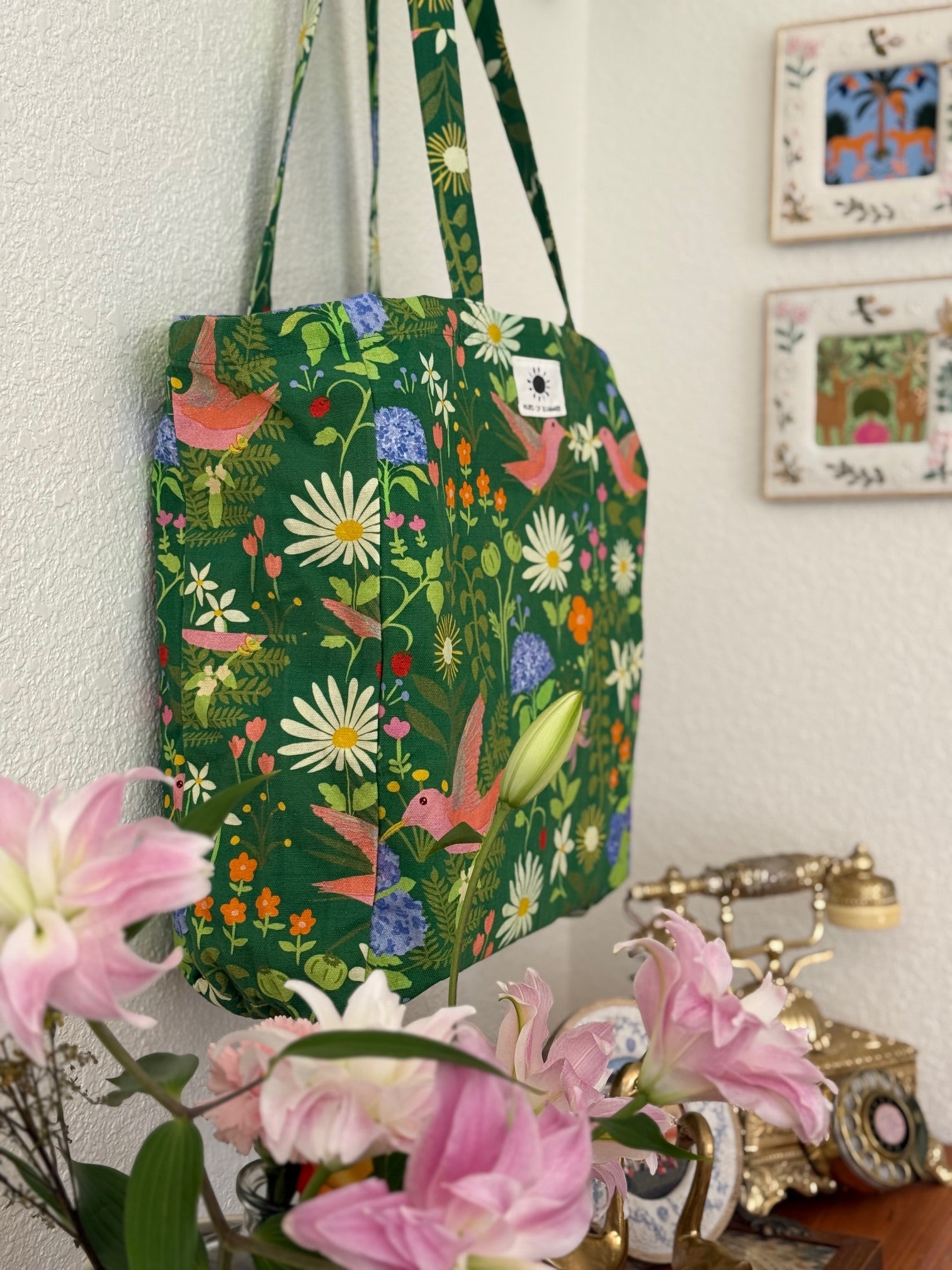 Tote Bag | Hummingbird Orchard