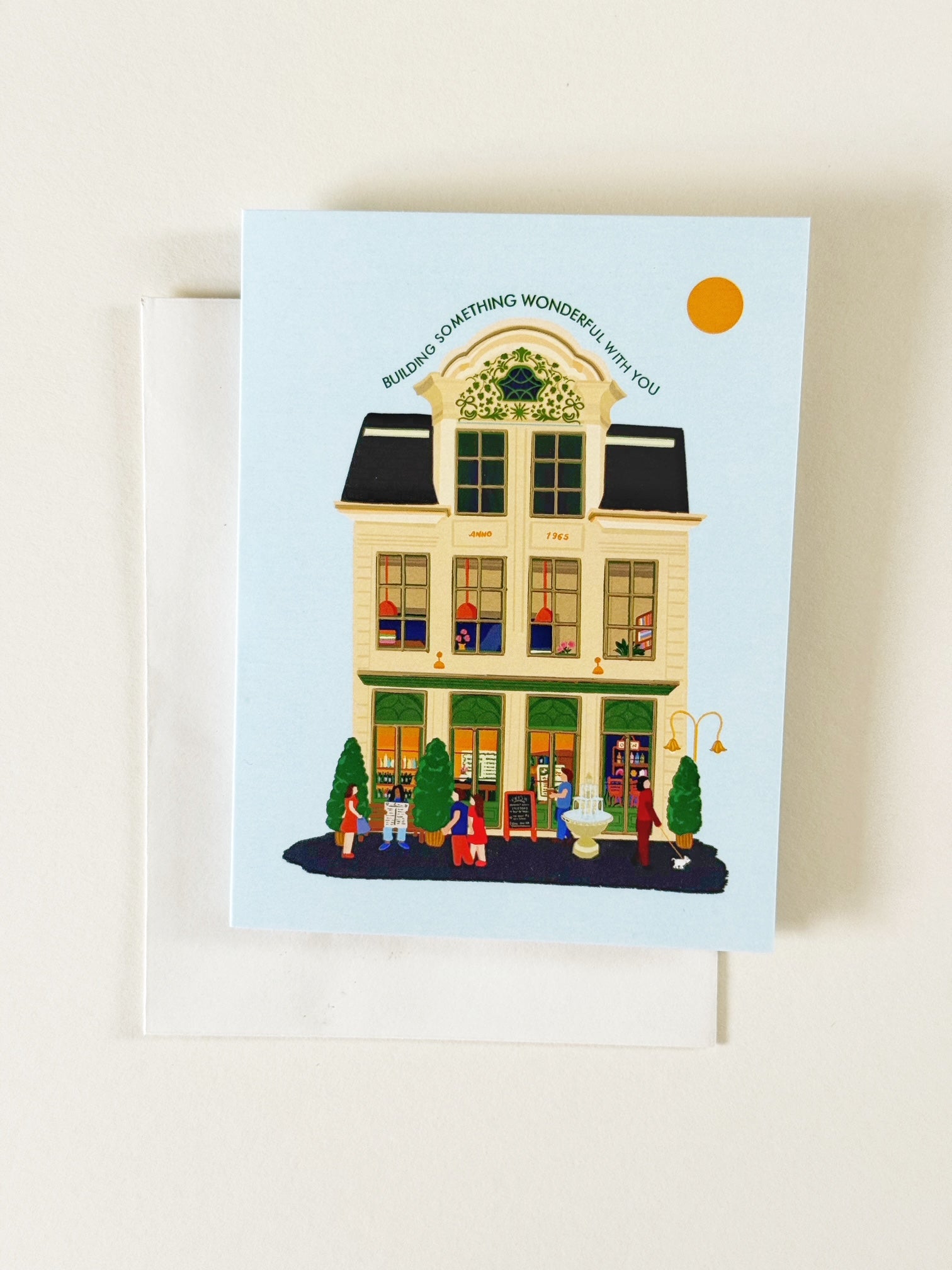 Greeting Card | Building Something Wonderful With You