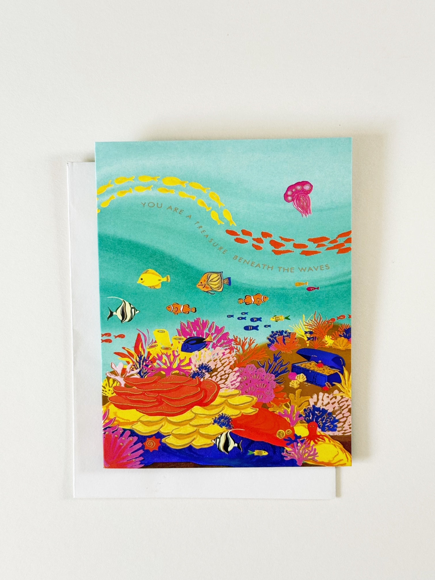 Greeting Card | You Are Treasure Beneath the Waves