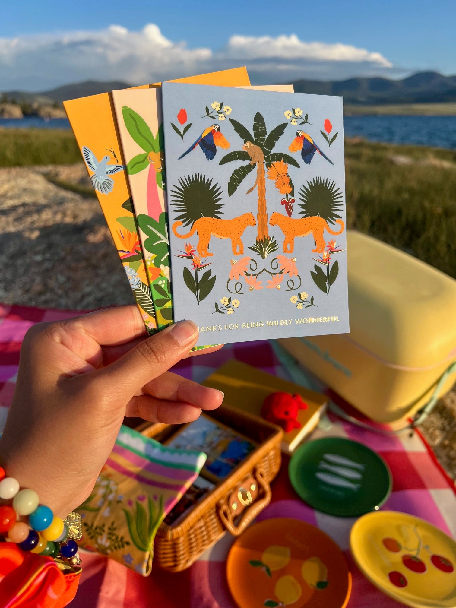 Greeting Card | Thanks for being wildly wonderful