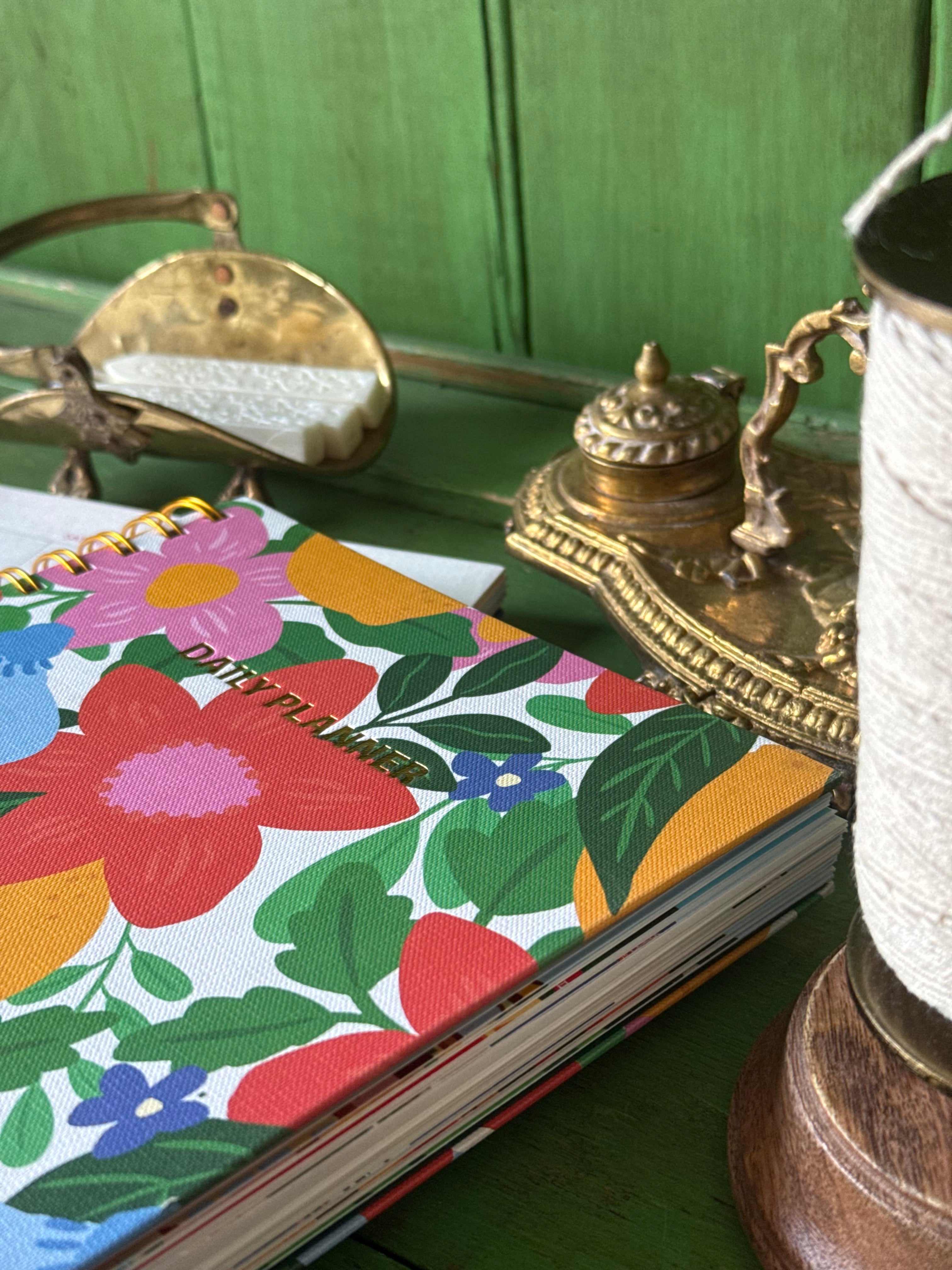 Undated Daily Planner | Citrus Blooms