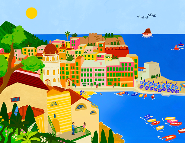 Vernazza Art Print