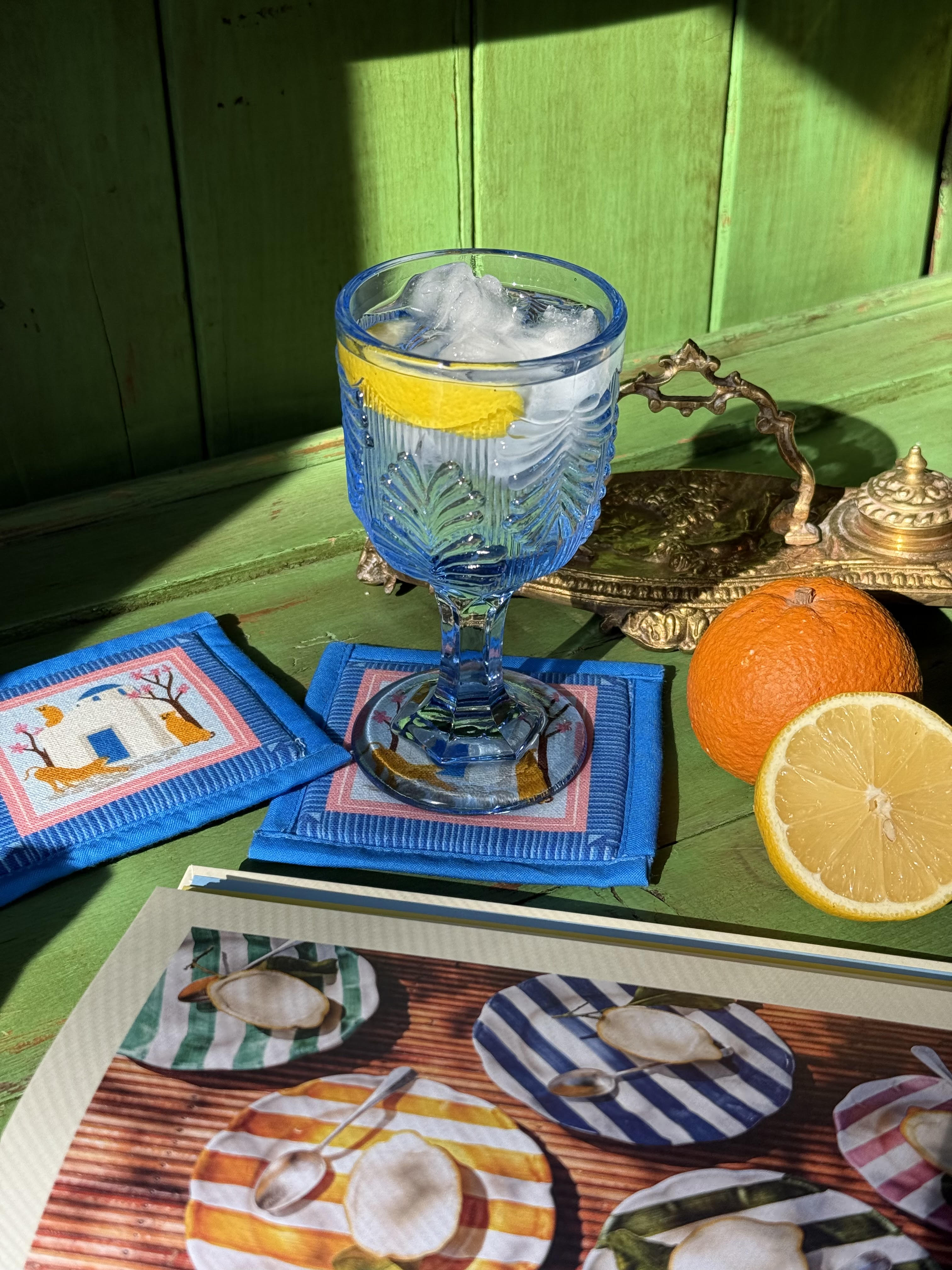 Coasters (Set of 4) | Greek Summer