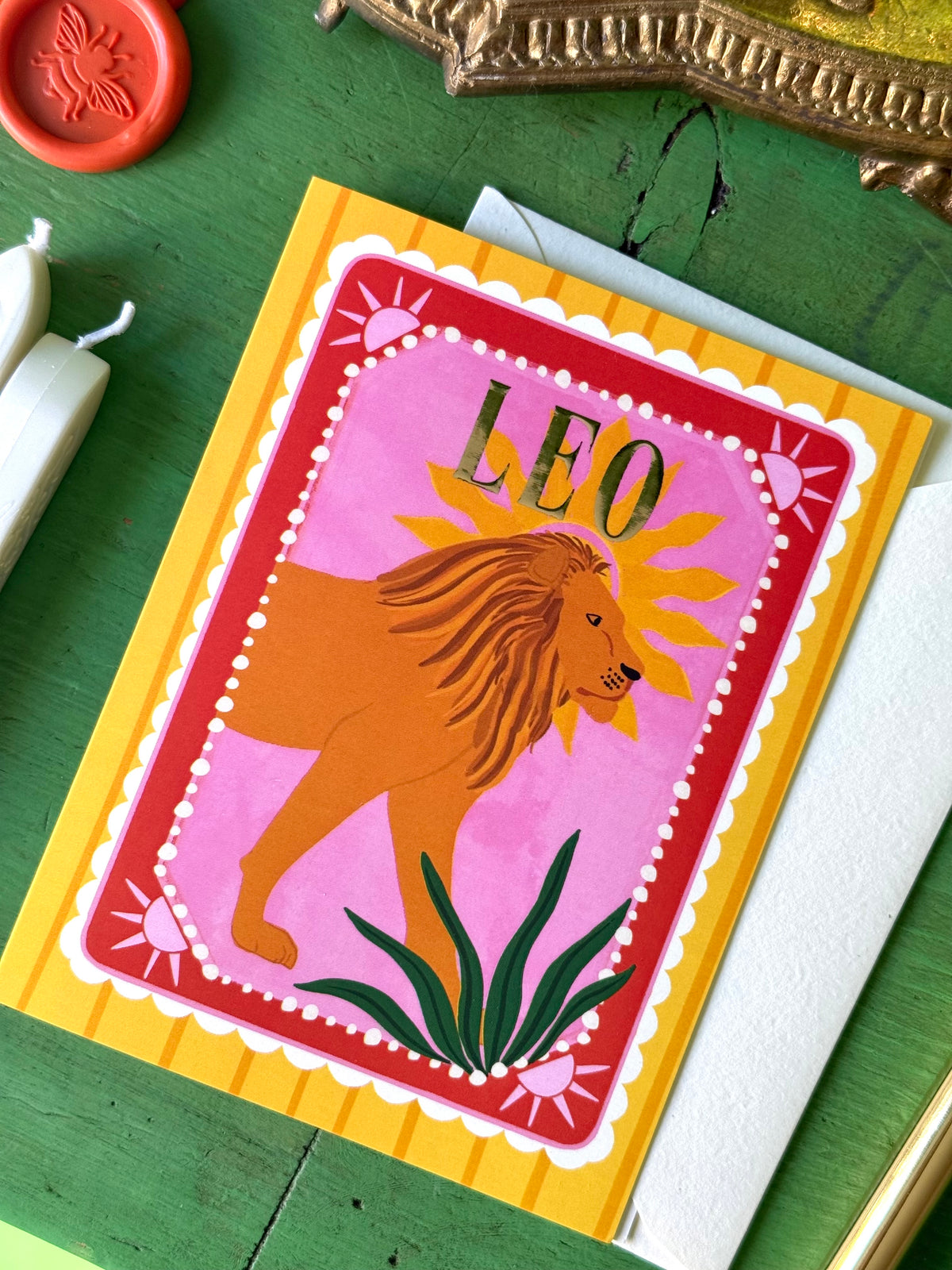Greeting Card | Leo