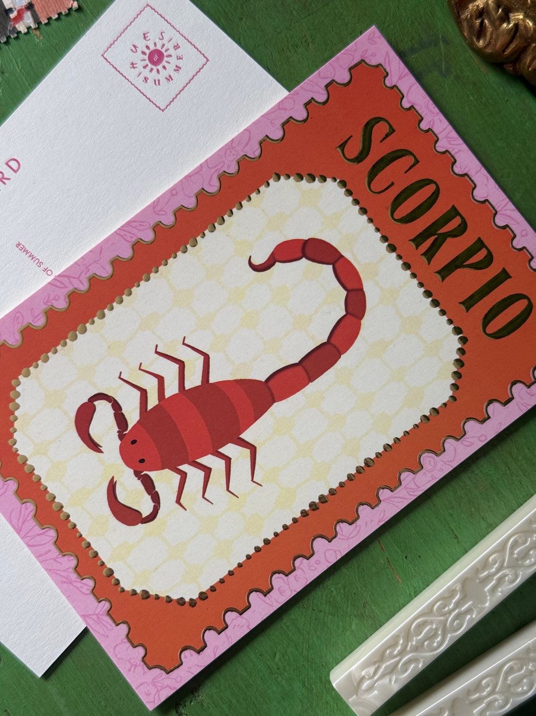 Scorpio | Zodiac Postcard
