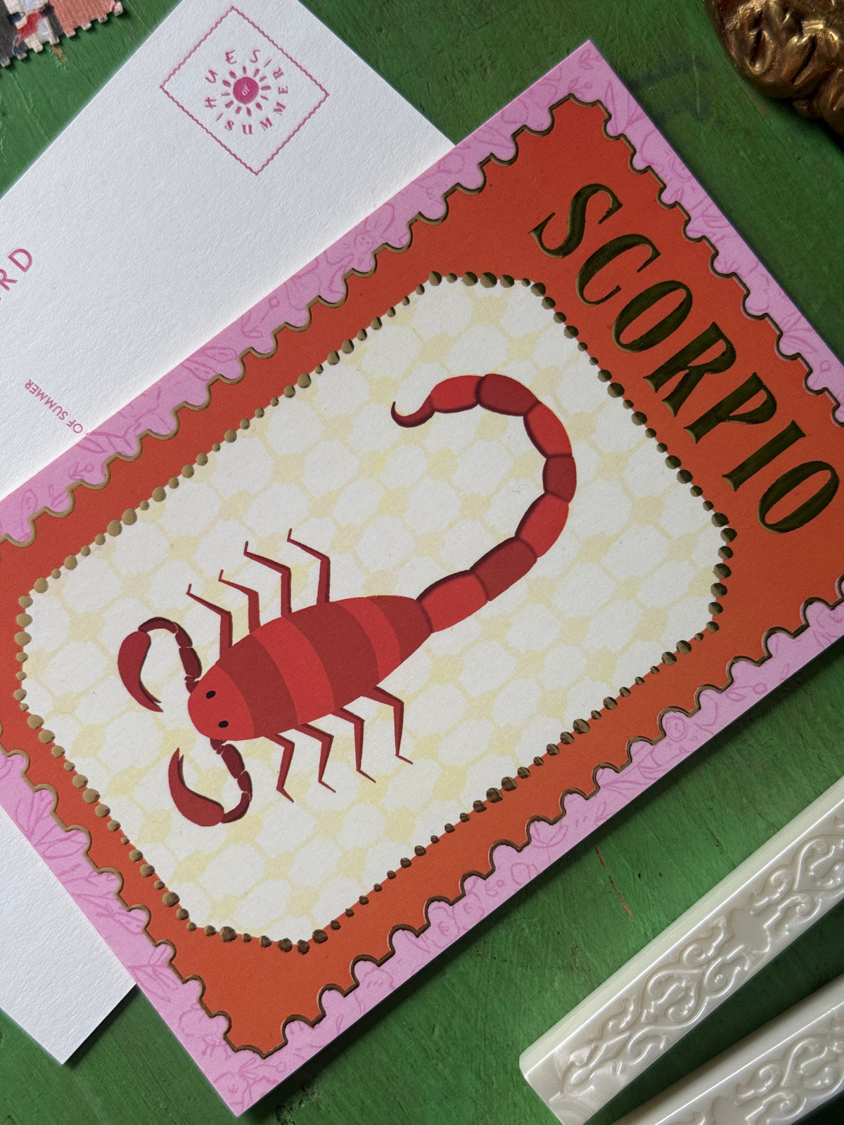 Scorpio | Zodiac Postcard
