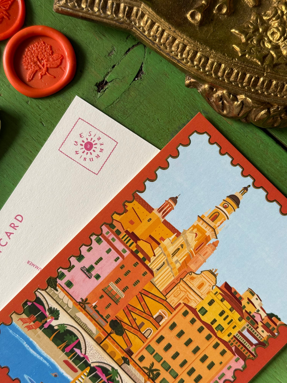 Postcard | Menton, France