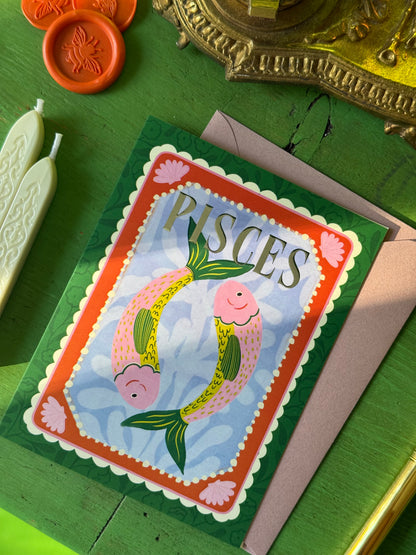 Greeting Card | Pisces