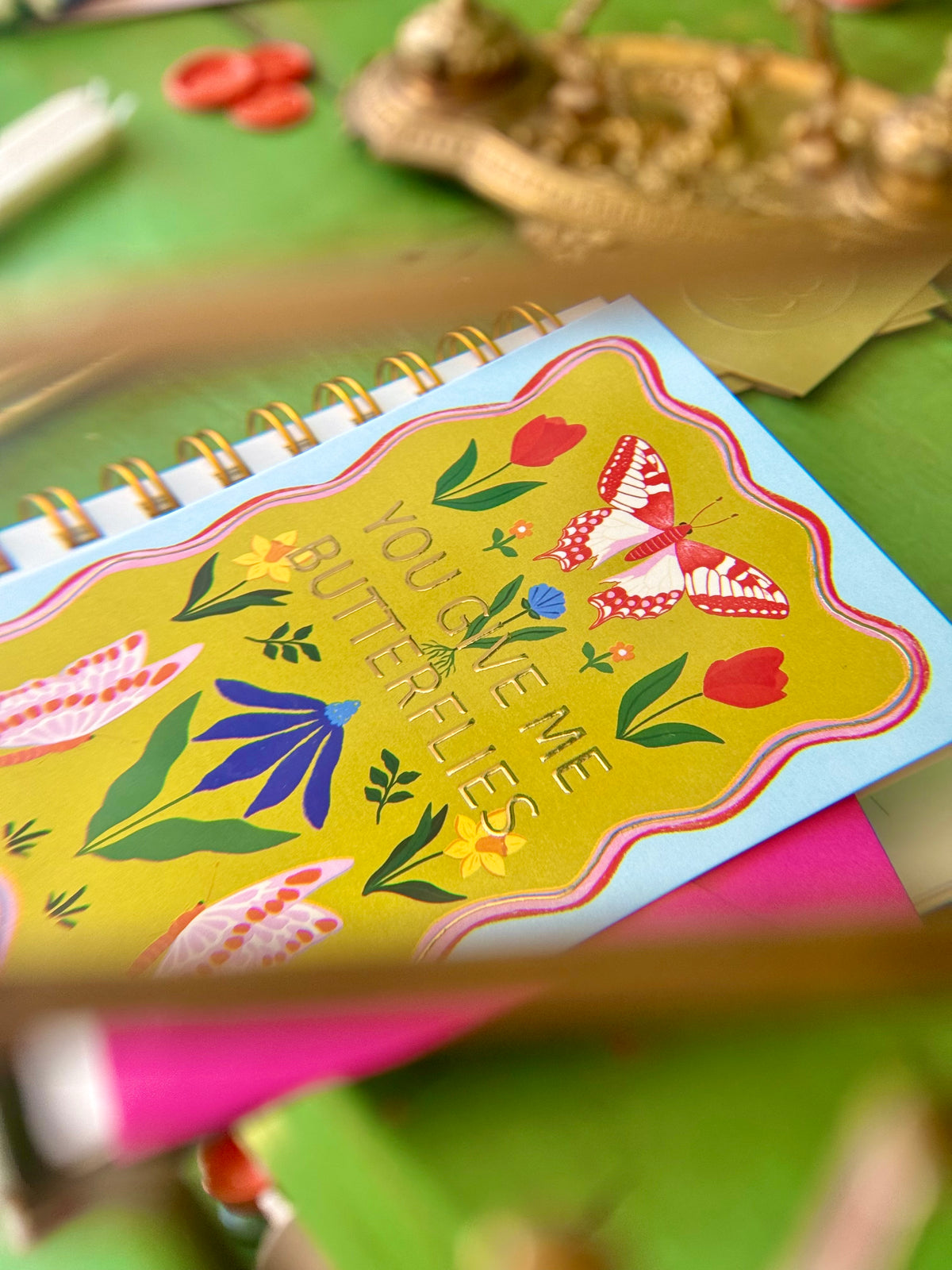 Greeting Card | You Give Me Butterflies