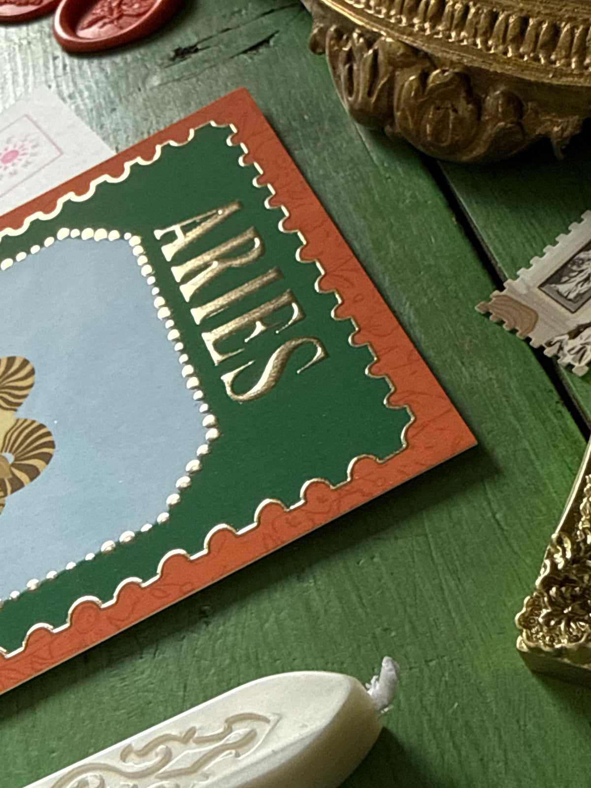 Aries | Zodiac Postcard