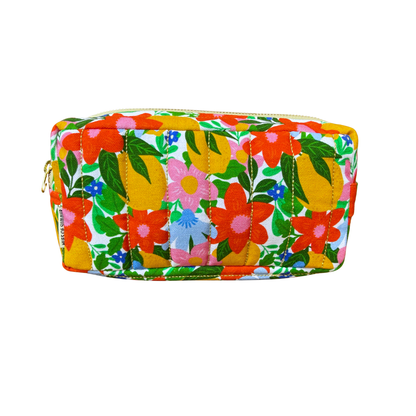 Cosmetic Pouch – Citrus Blooms