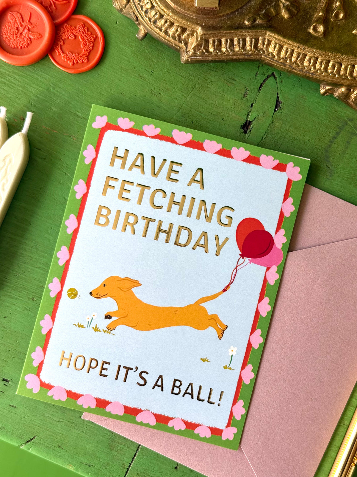 Greeting Card | Have a Fetching Birthday!