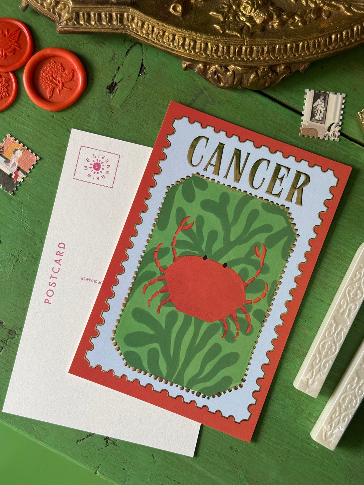 Cancer | Zodiac Postcard