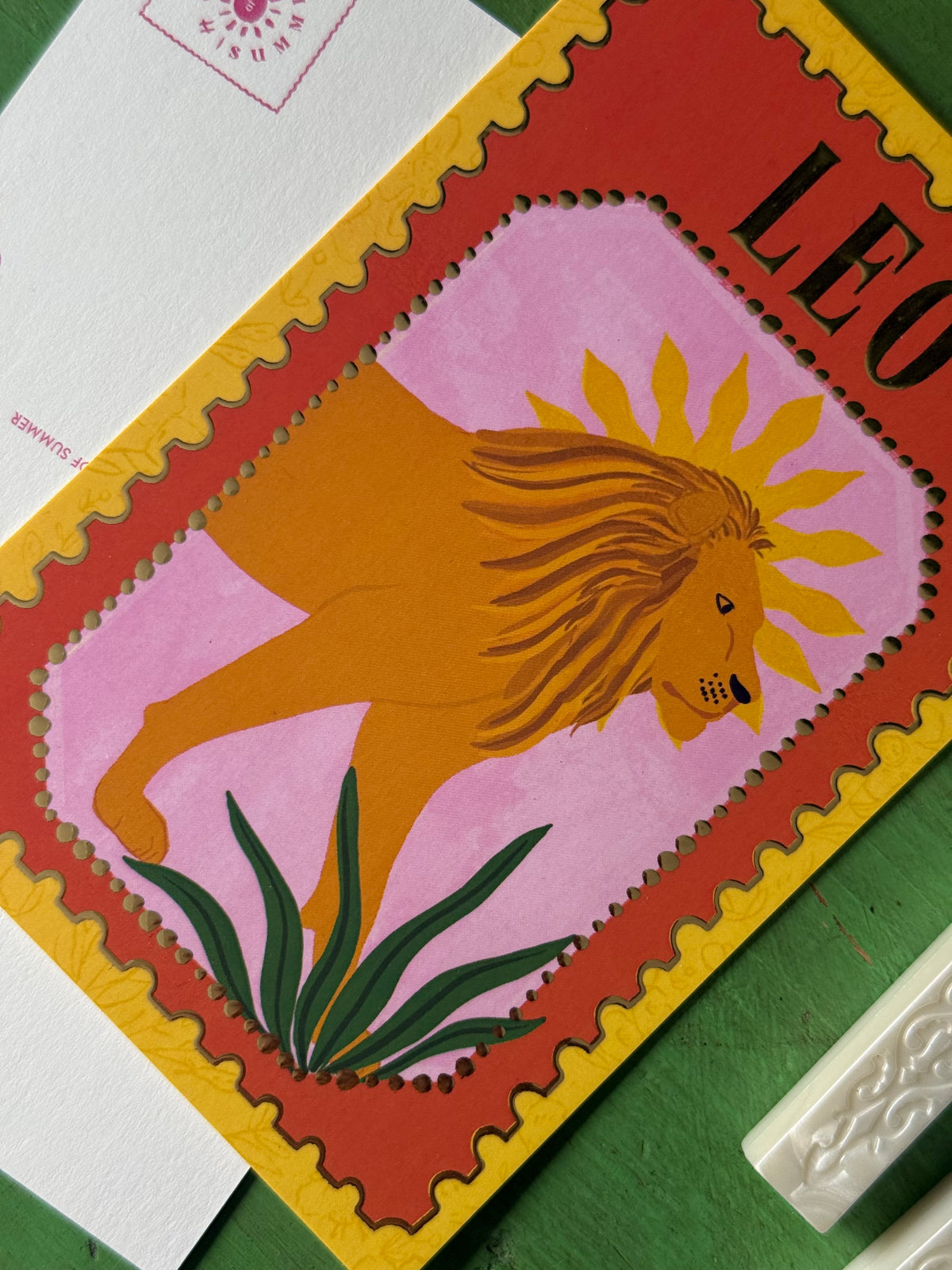 Leo | Zodiac Postcard