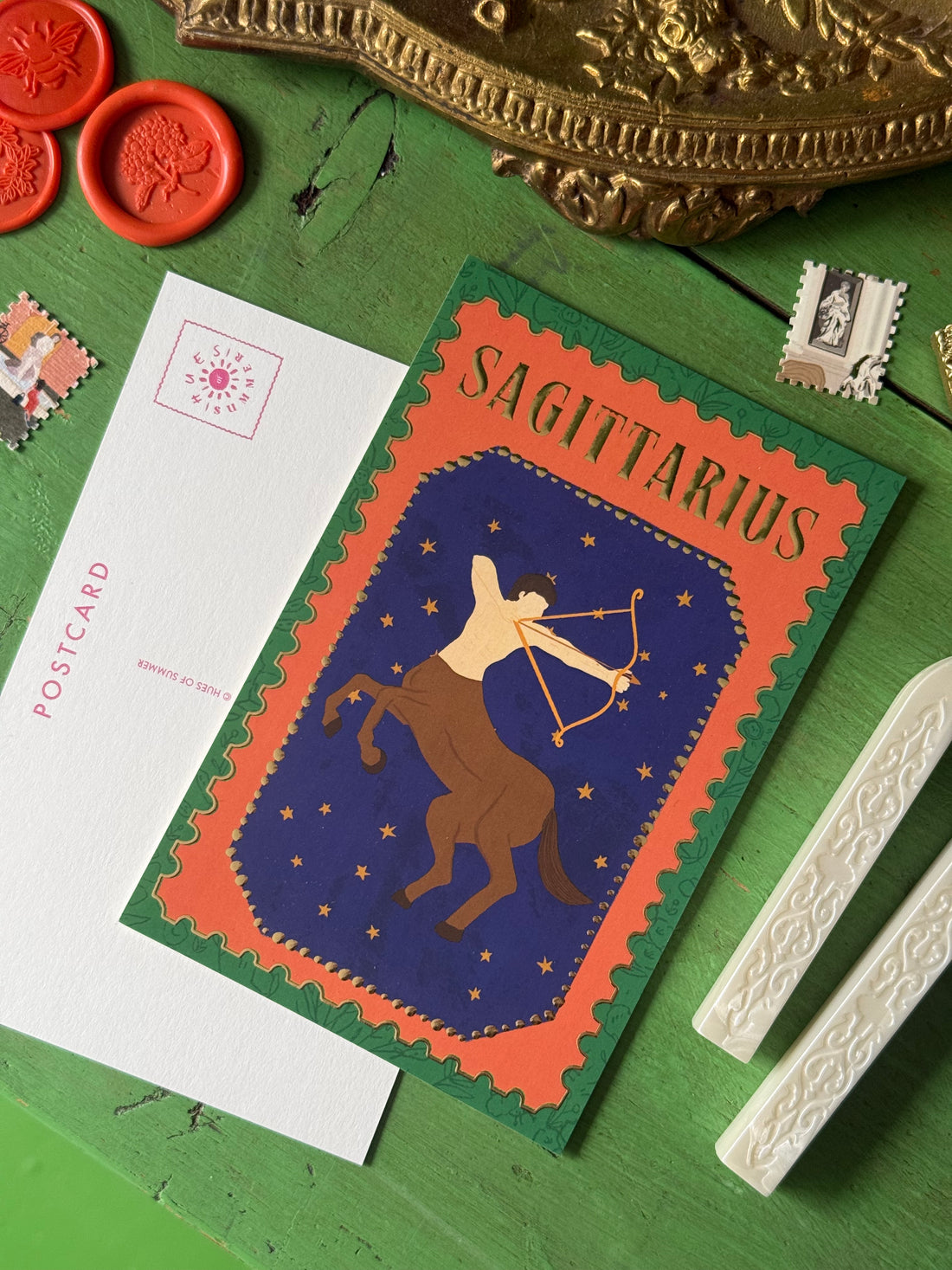 Sagittarius | Zodiac Postcard