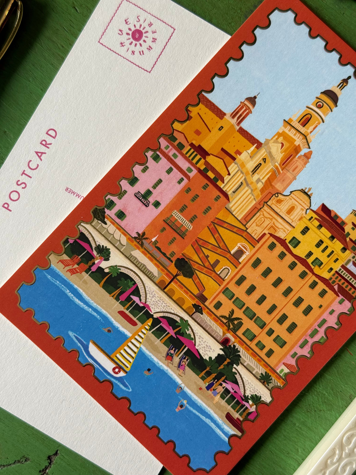Postcard | Menton, France