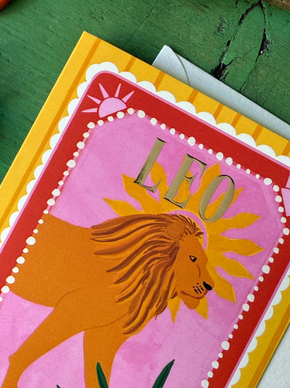 Greeting Card | Leo