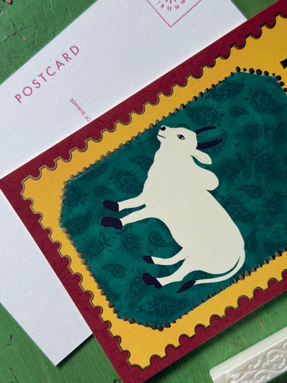 Taurus | Zodiac Postcard