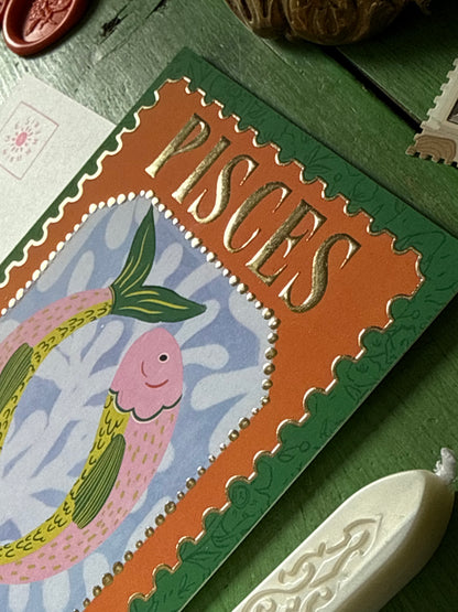 Pisces | Zodiac Postcard