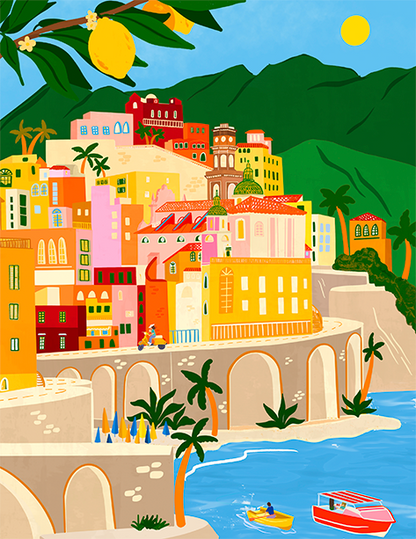 Amalfi Art Print
