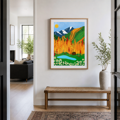 Aspen Co Art Print