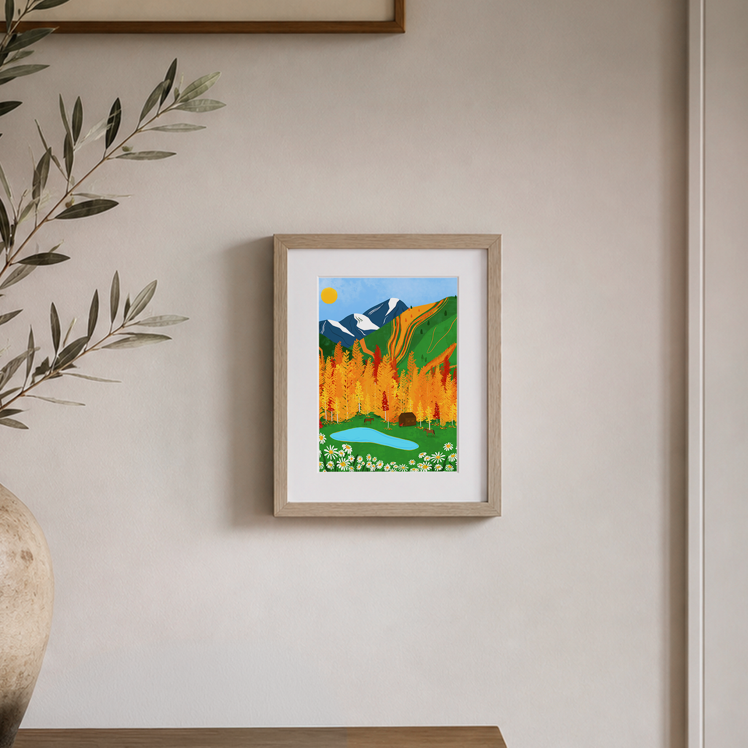 Aspen Co Art Print