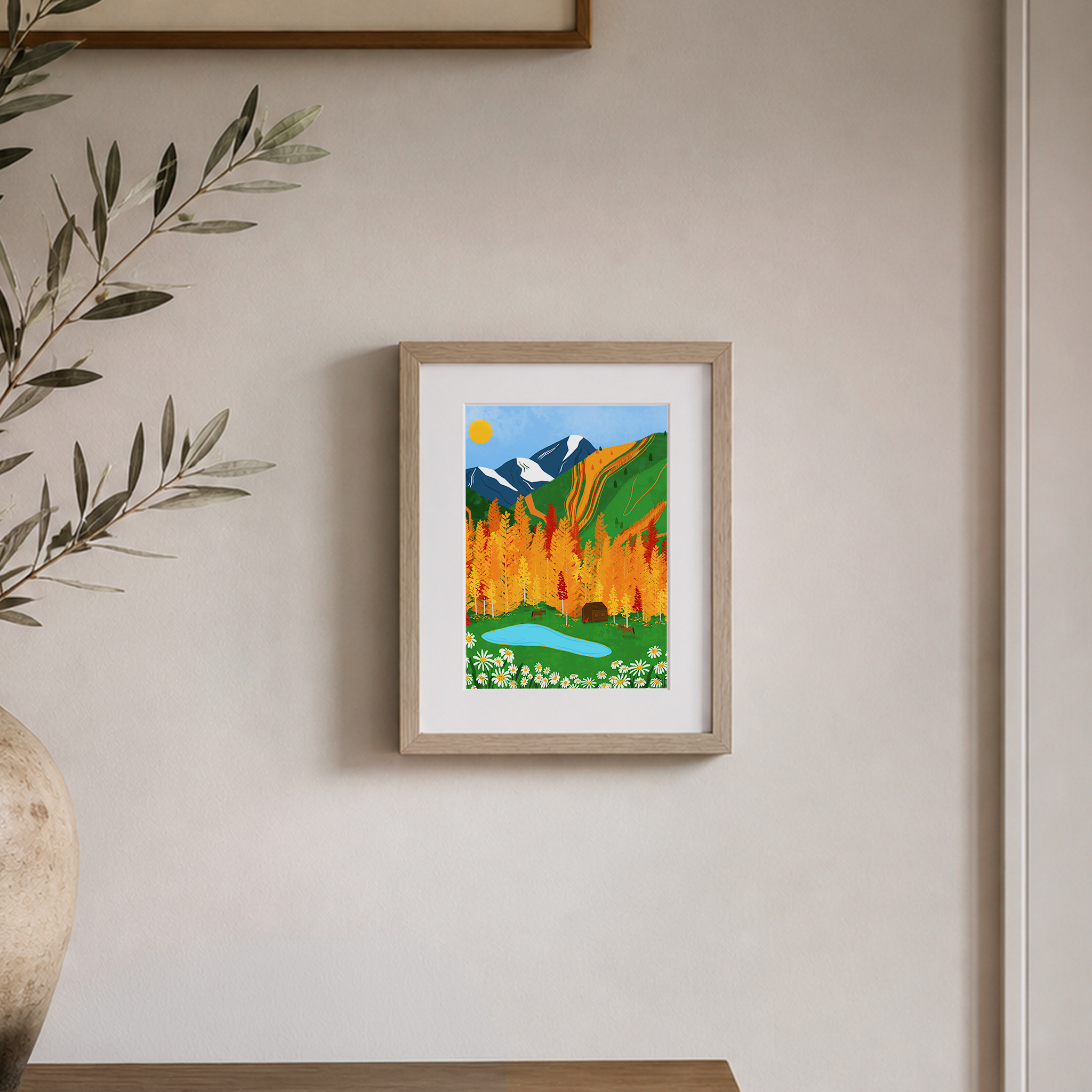 Aspen Co Art Print