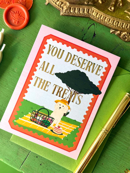 Greeting Card | You Deserve All The Treats