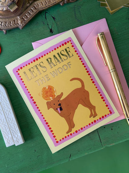 Greeting Card | Raise the Woof