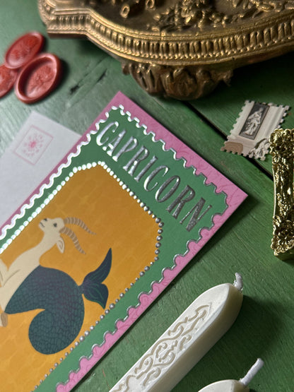 Capricorn | Zodiac Postcard