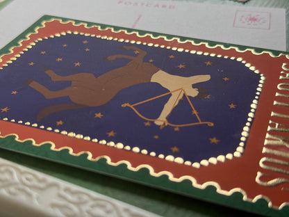 Sagittarius | Zodiac Postcard
