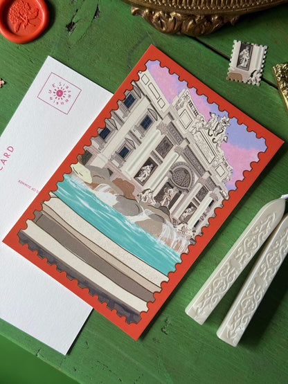 Postcard | Trevi Fountain, Rome