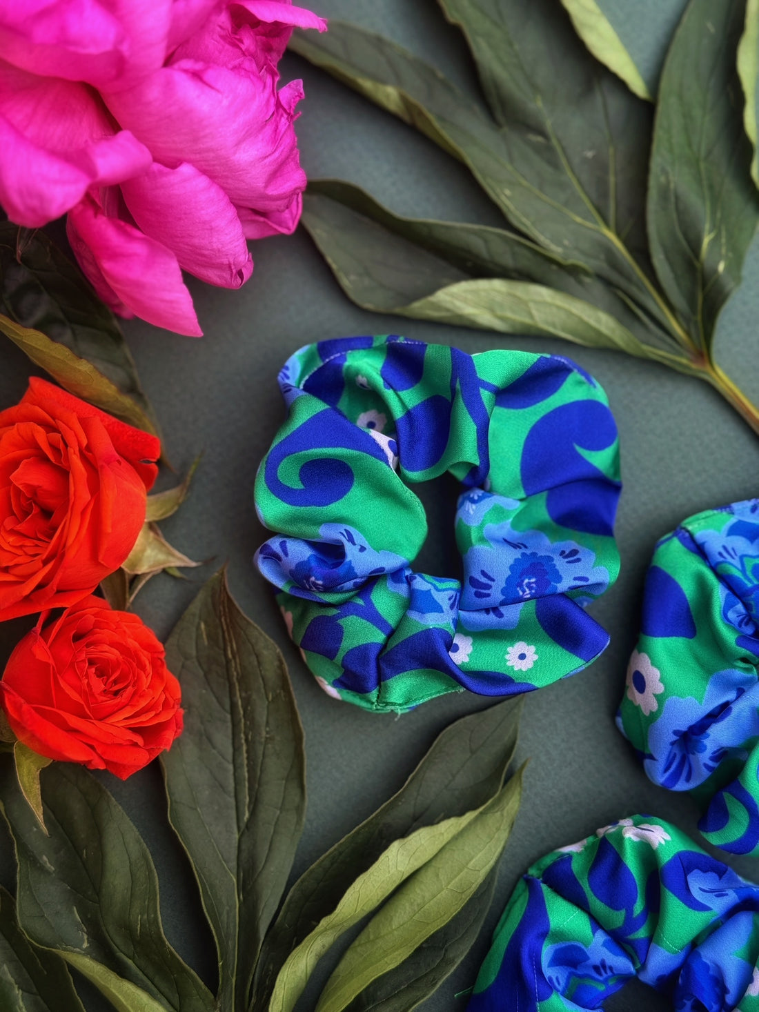 Scrunchies | Greek Florals