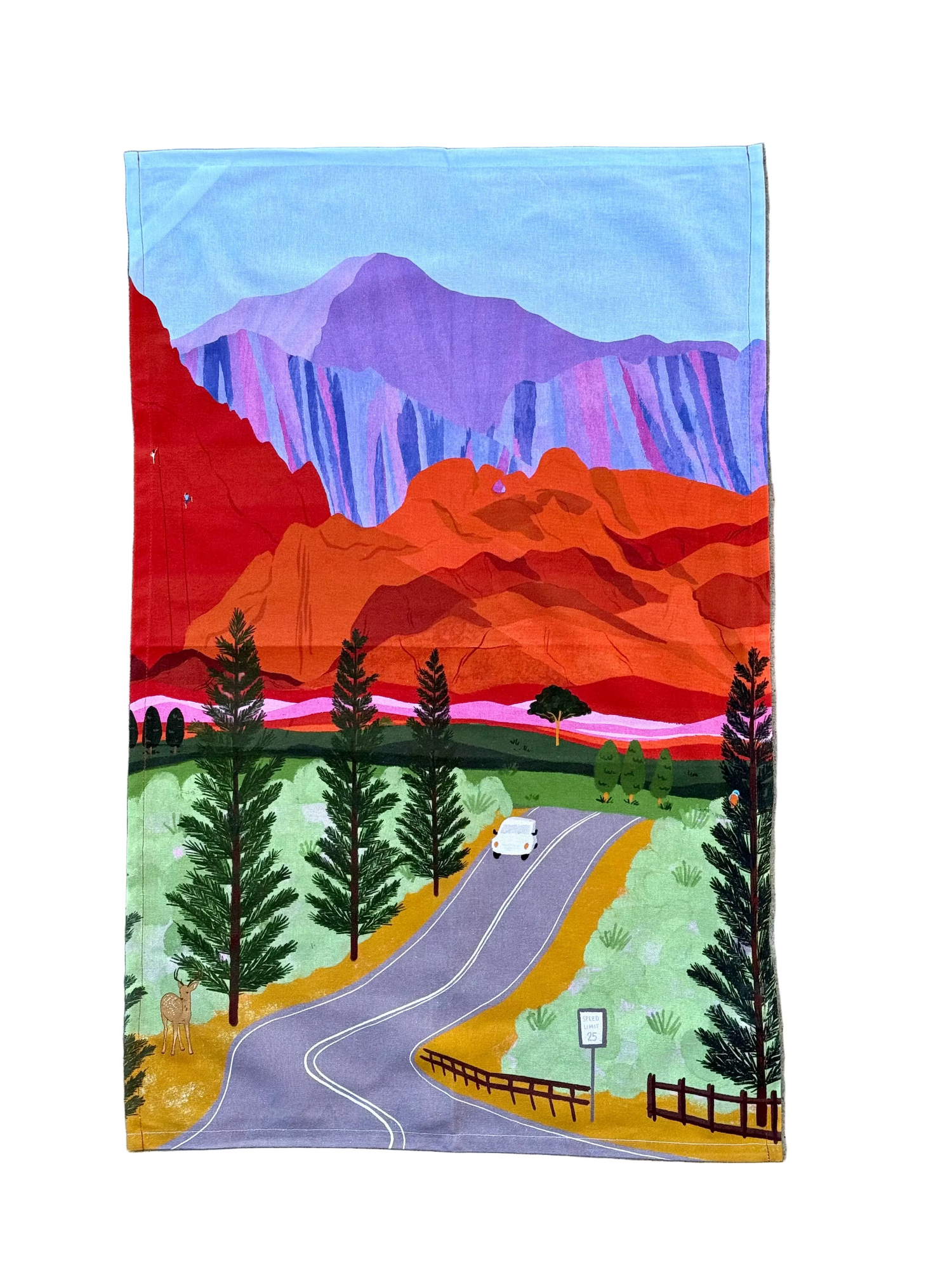 Garden of the Gods Tea Towel