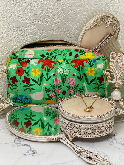 Cosmetic Pouch – Garden Reverie