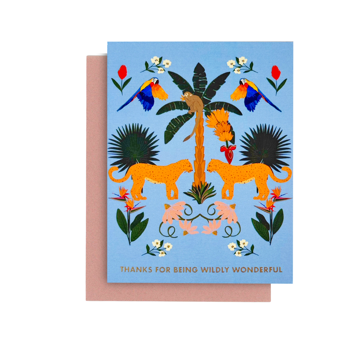Greeting Card | Thanks for being wildly wonderful
