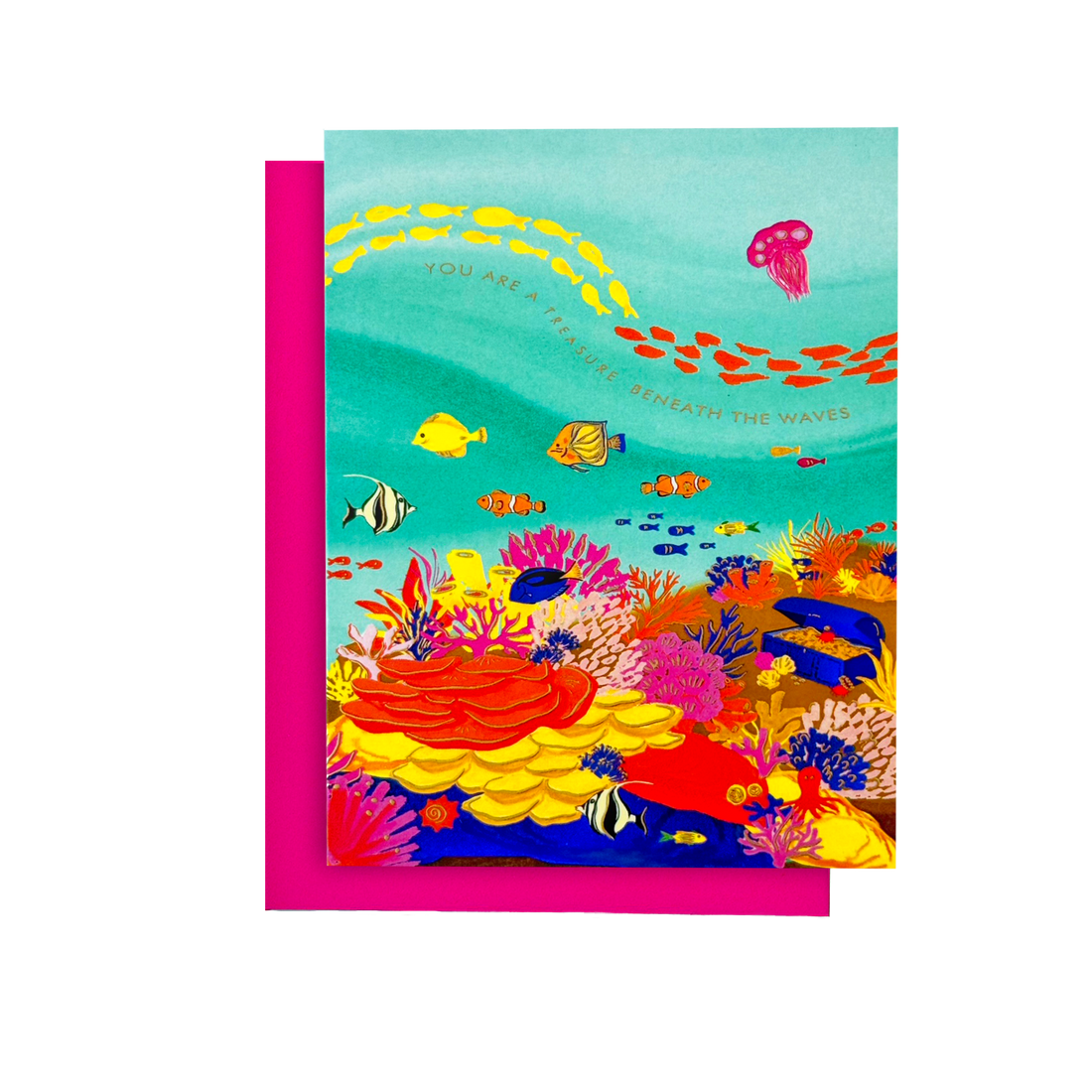Greeting Card | You Are Treasure Beneath the Waves