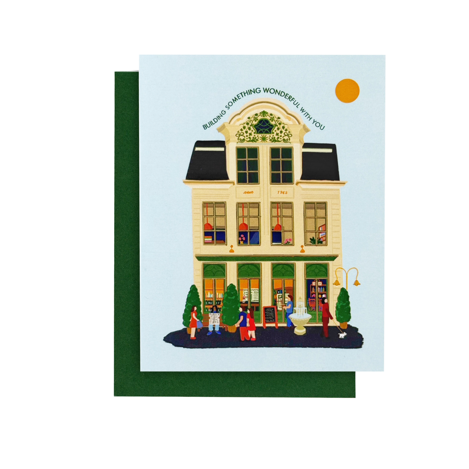 Greeting Card | Building Something Wonderful With You